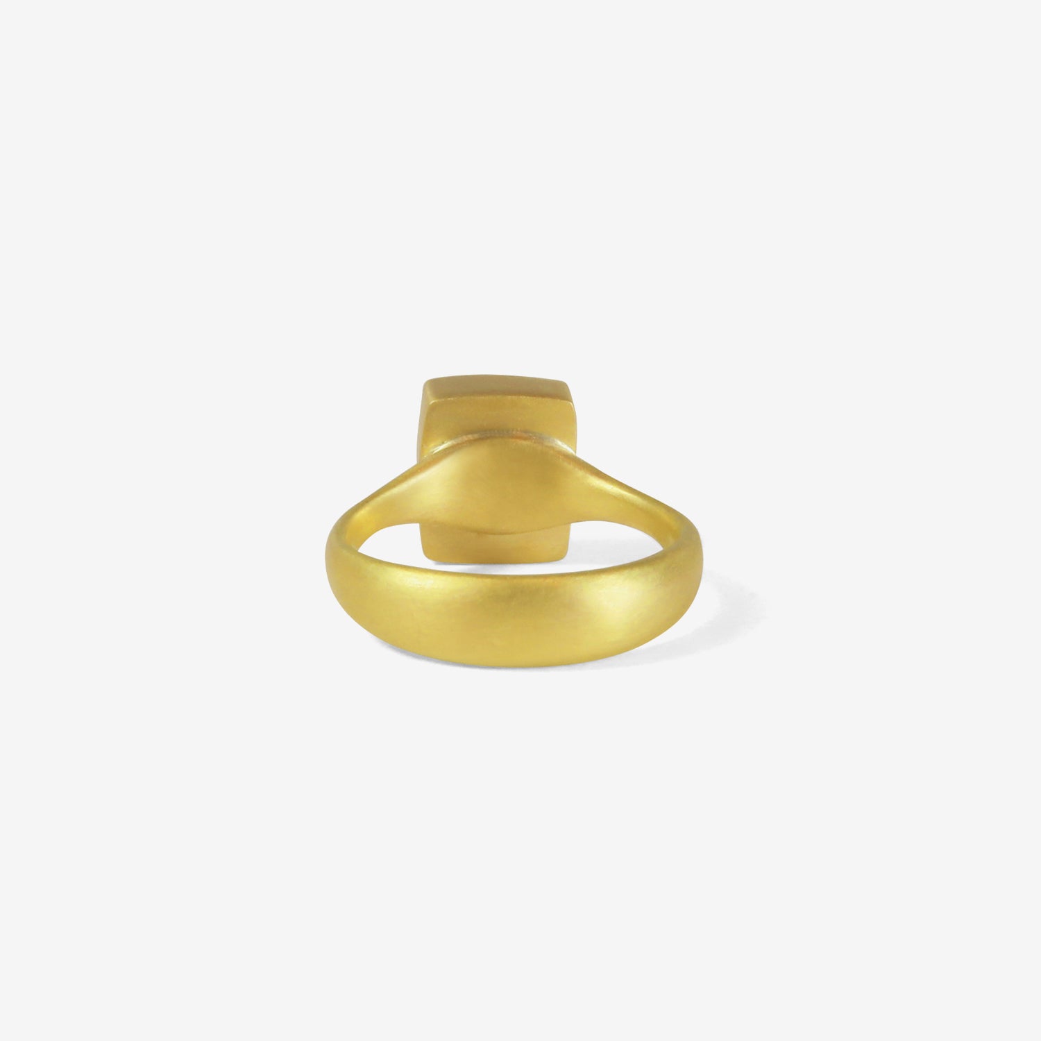 LOLA BROOKS 18K & SMALL PYRITE IN QUARTZ CHICLET RING, 3.7CT