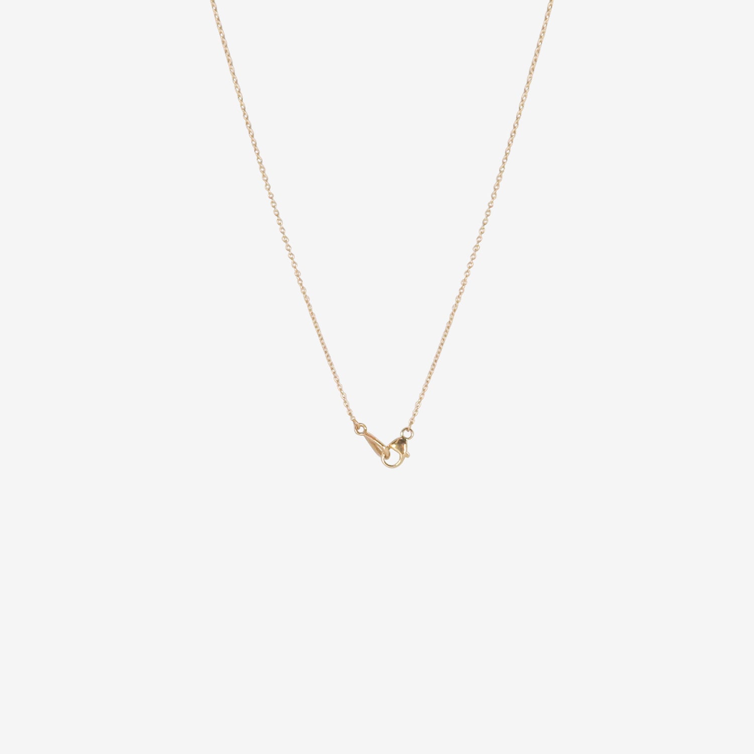 NICOLE LANDAW 14K & SEVEN GRADUATING DIAMONDS NECKLACE, .6CT