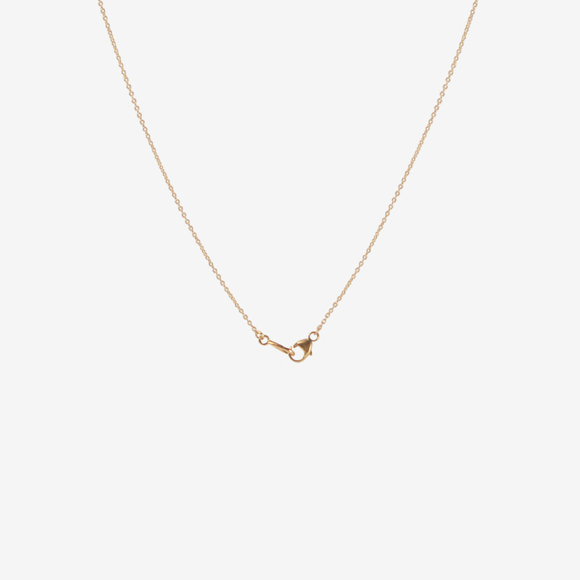 NICOLE LANDAW 14K & CONTRASTING IMPERIAL TOPAZ FOUR ELEMENT STORY NECKLACE