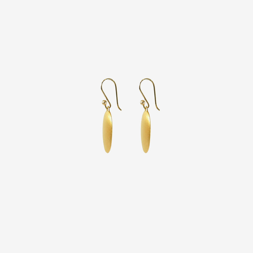 TED MUEHLING 24K YELLOW GOLD PLATED SMALL CHIPS