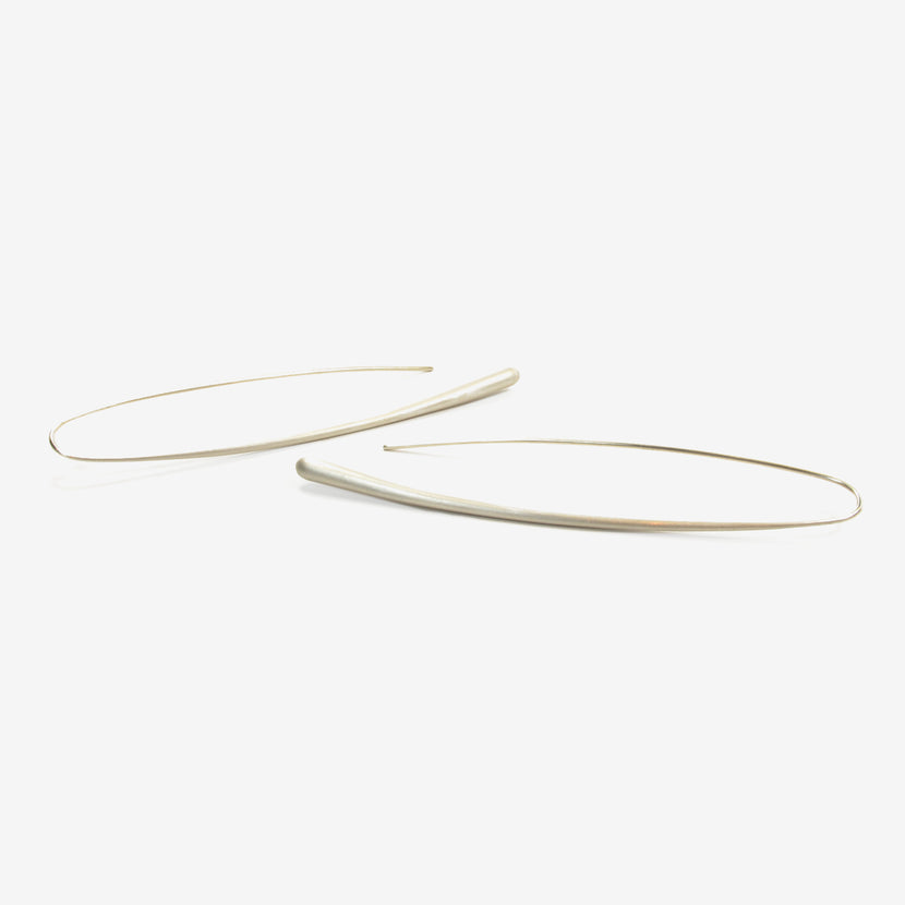 TED MUEHLING STERLING SILVER LONG DROPS