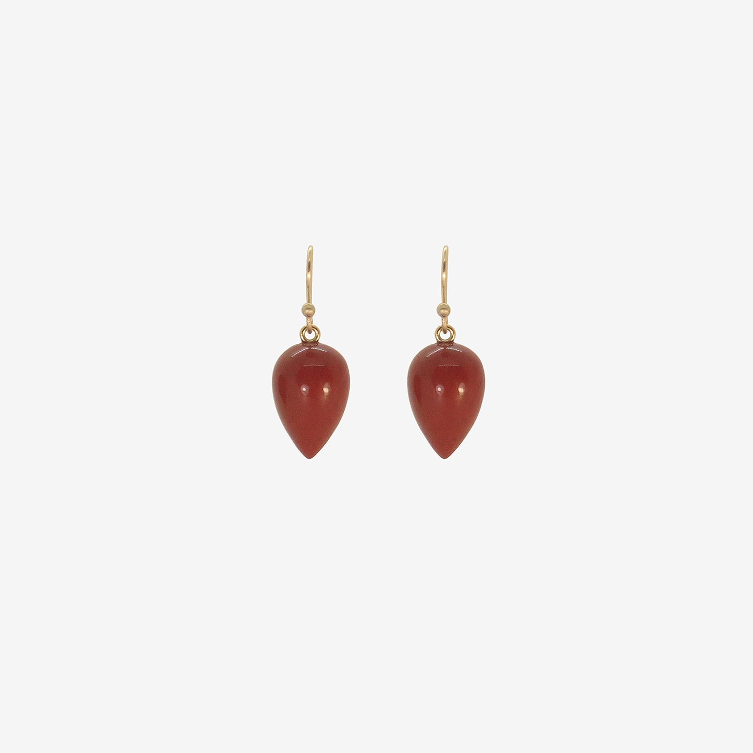 TED MUEHLING 14K & JASPER ACORNS