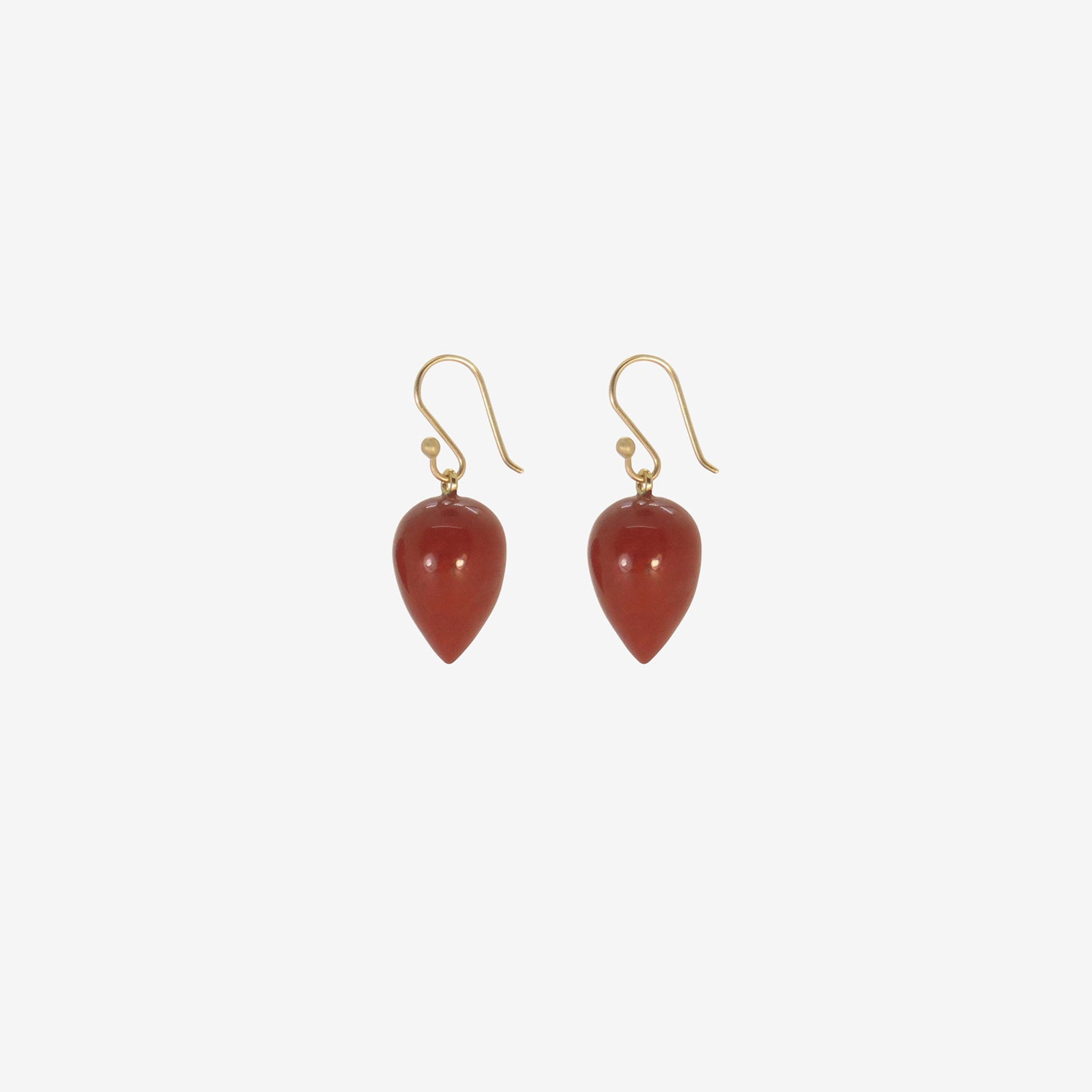 TED MUEHLING 14K & JASPER ACORNS