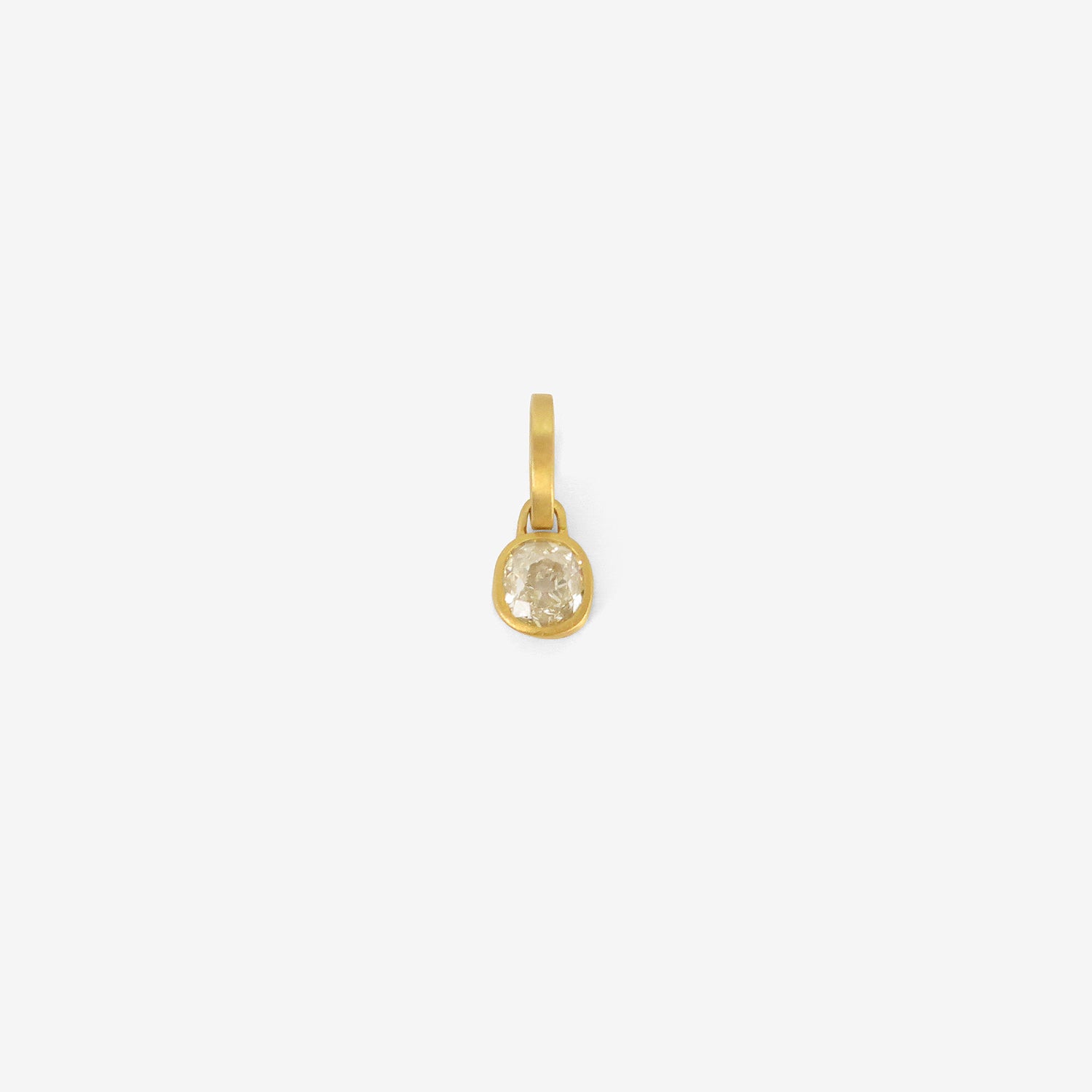 DARIUS 18K & OLD MINE CUT DIAMOND PENDANT, 1.09CT