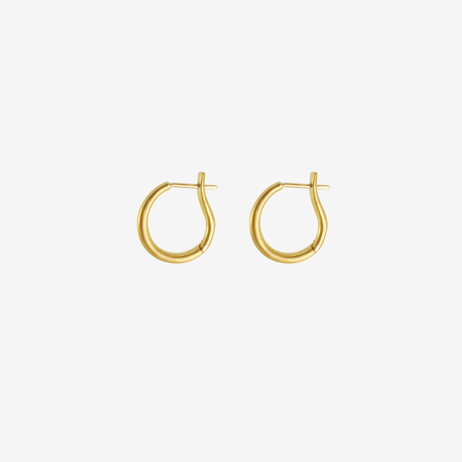 PROUNIS 22K 16MM HINGED HOOP & HOOK EARRINGS