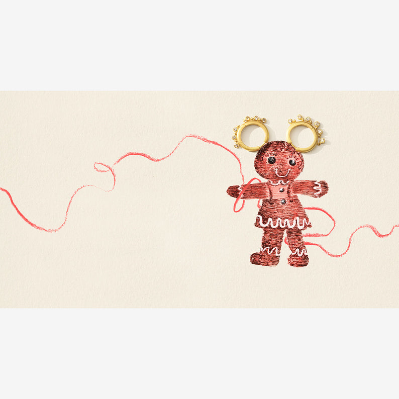 DARIUS 18K 16MM VEIL HOOPS WITH CHAMPAGNE DIAMONDS, 1.20CT