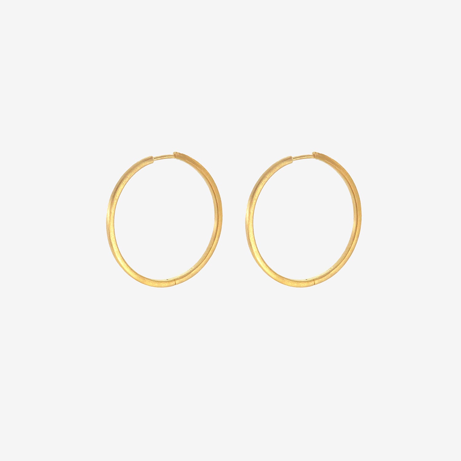 DARIUS 18K 24MM FAIRY HOOPS
