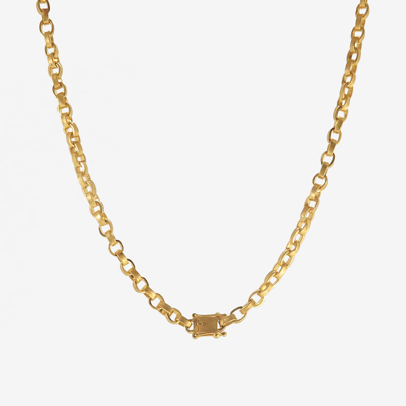 DARIUS 18K SIGNATURE CHAIN, 24"