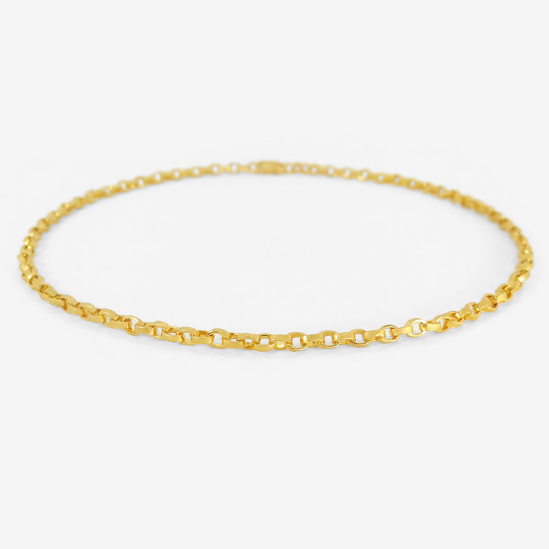 DARIUS 18K SIGNATURE CHAIN, 17"