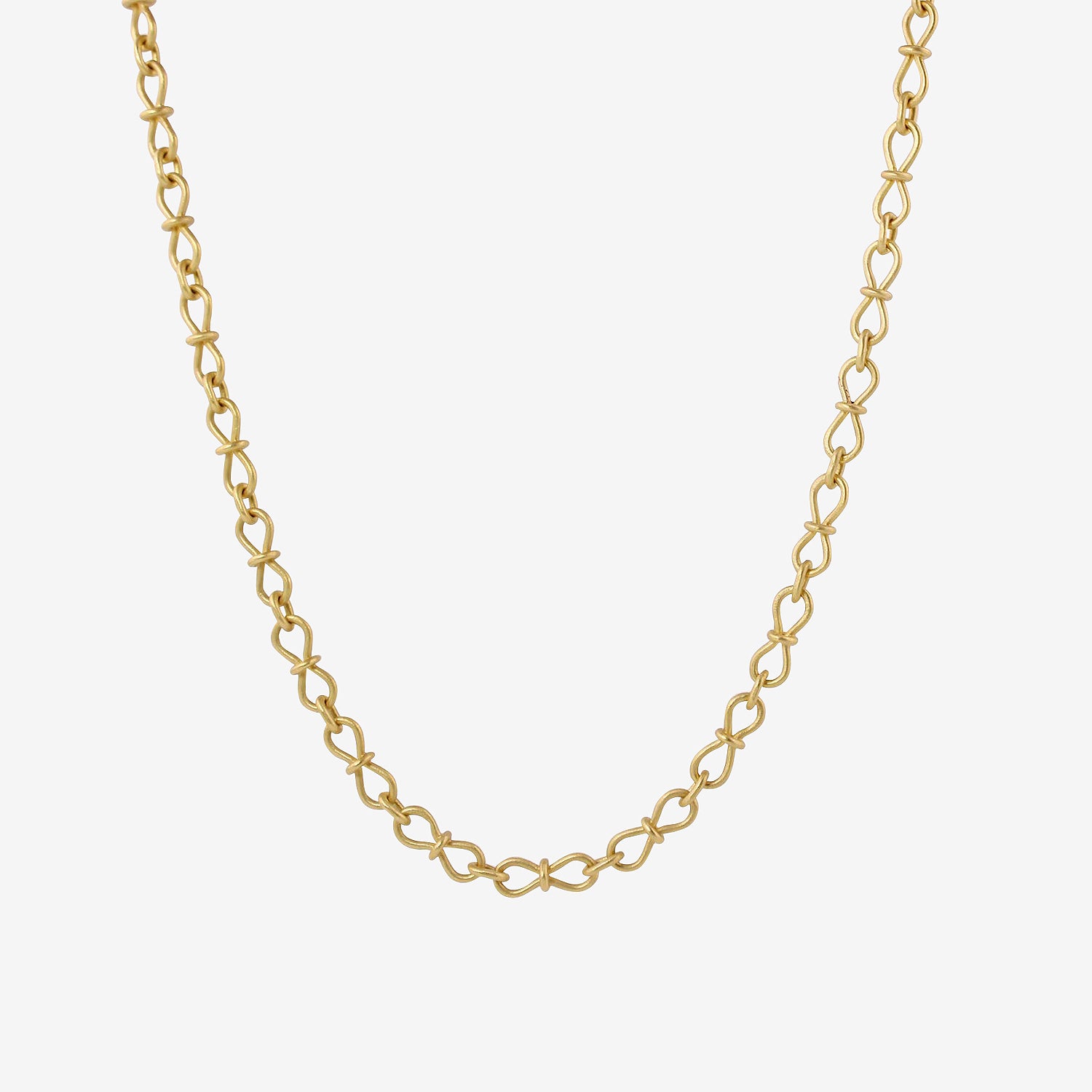 DENISE BETESH 22K INFINITY CHAIN NECKLACE