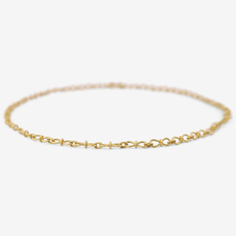 DENISE BETESH 22K INFINITY CHAIN NECKLACE