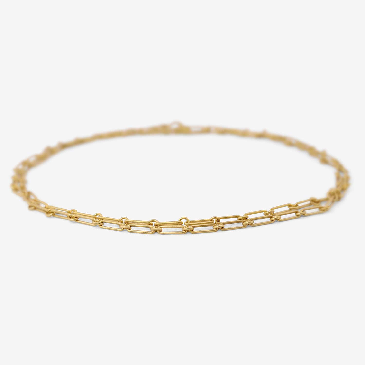 DENISE BETESH 22K LONG LINKS CHAIN NECKLACE