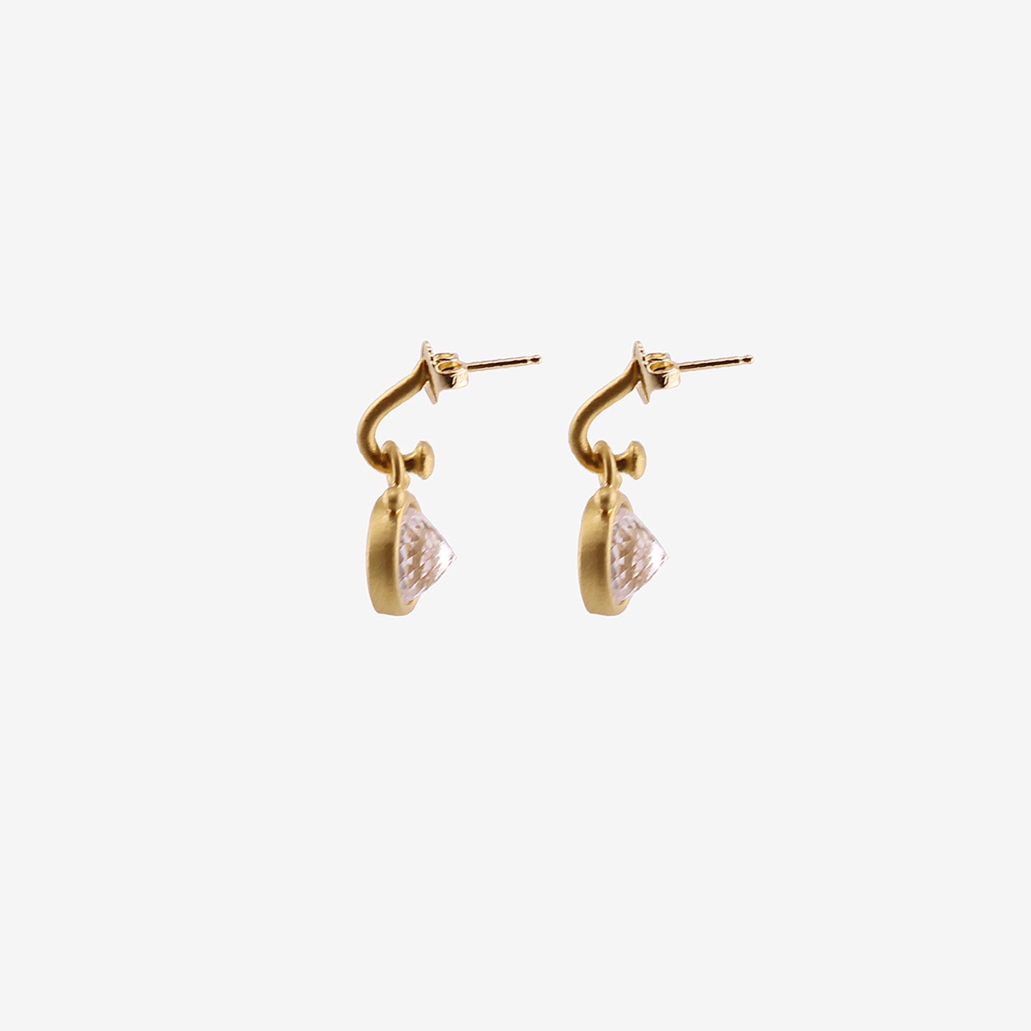 DENISE BETESH 22K & DANBURITE EARRINGS