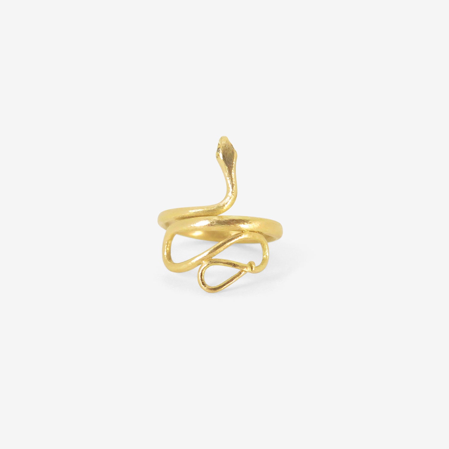 GABRIELLA KISS 18K LARGE SNAKE RING