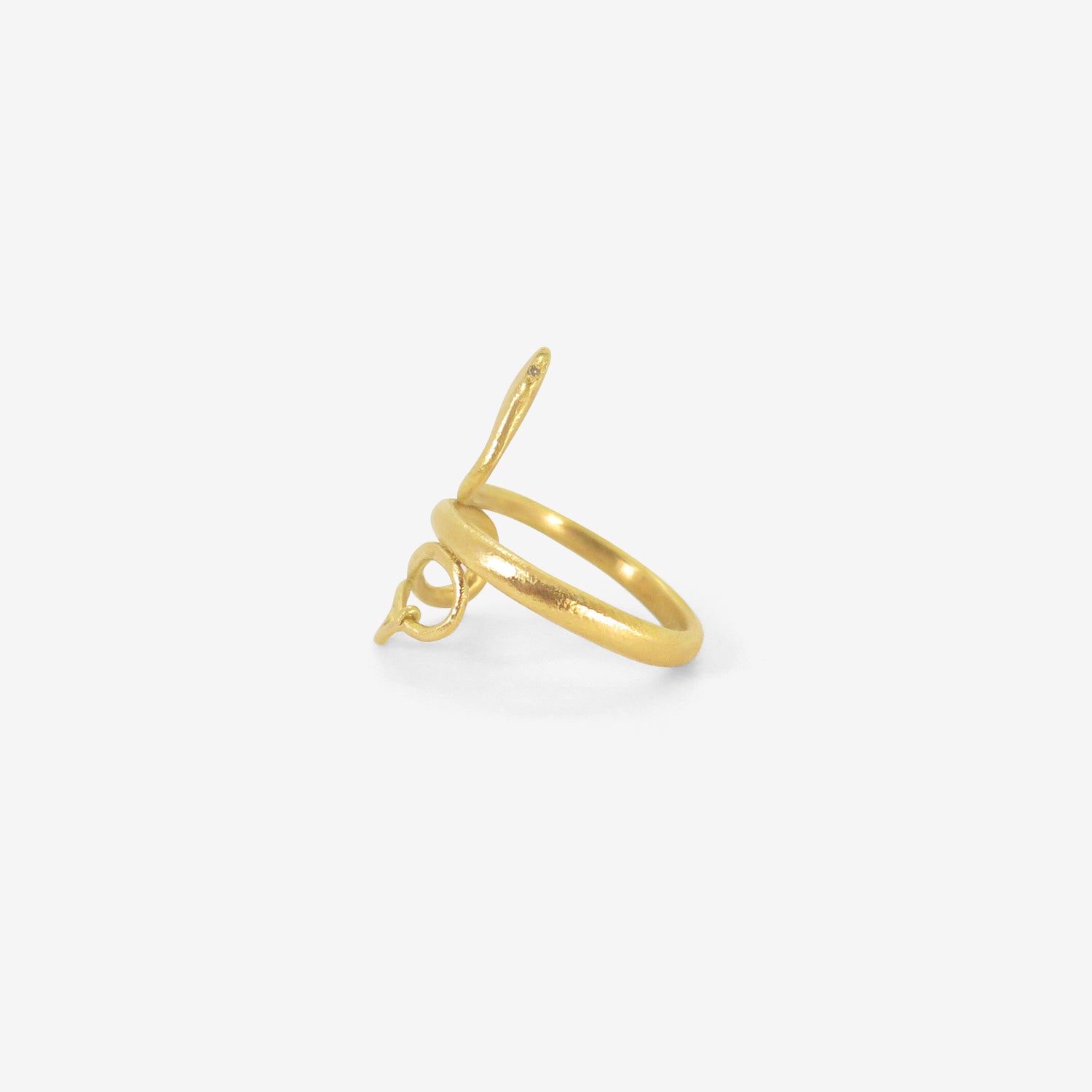 GABRIELLA KISS 18K LARGE SNAKE RING