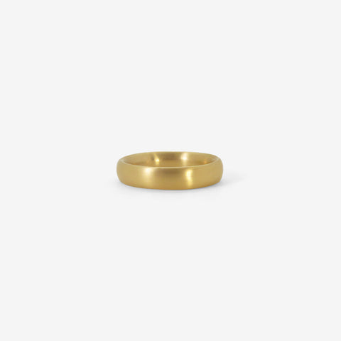 GABRIELLA KISS 18K YELLOW GOLD PERFECT BAND, SIZE 10 1/2