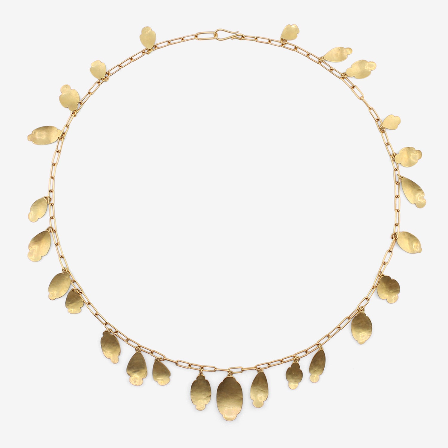GABRIELLA KISS 18K SMALL SCALLOP NECKLACE