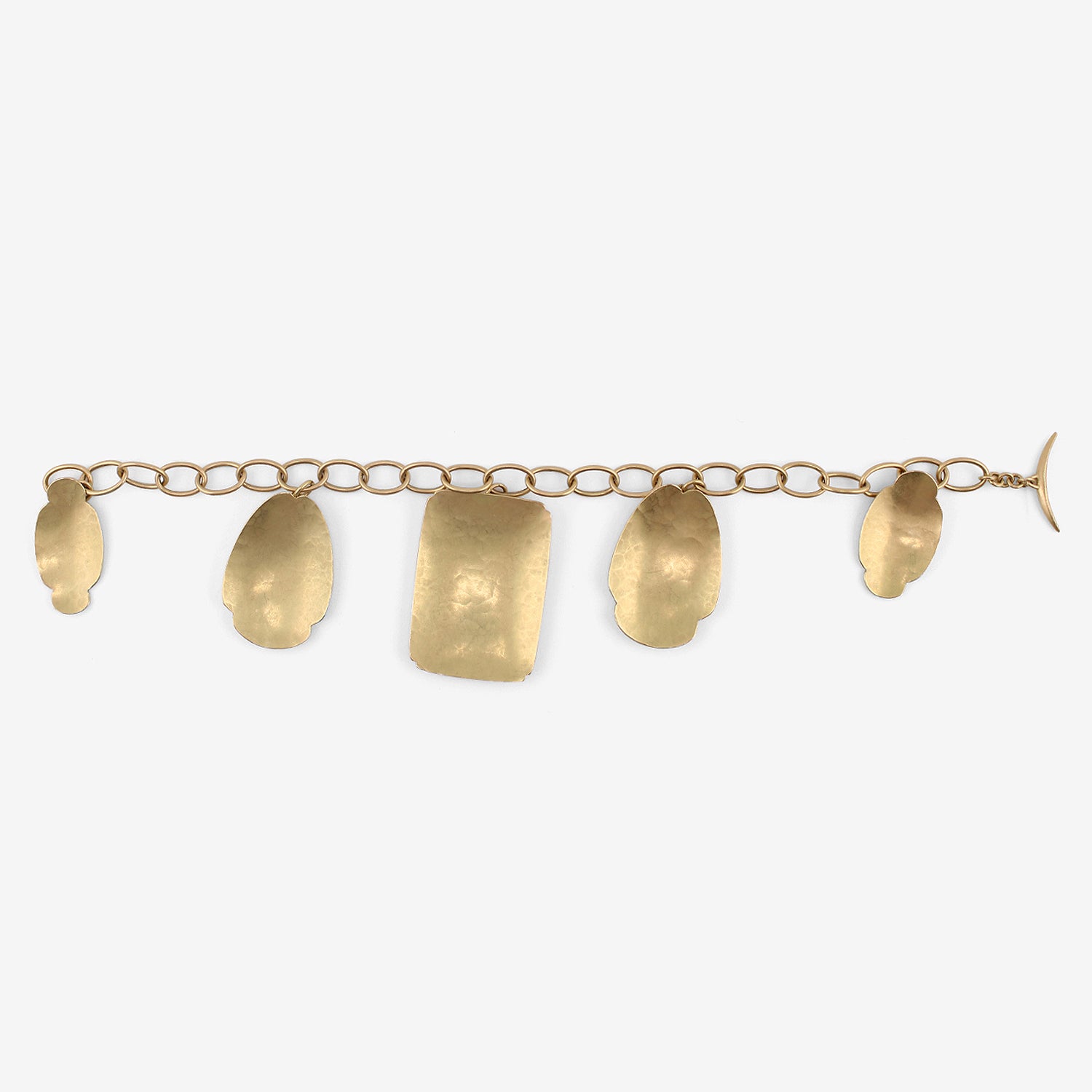 GABRIELLA KISS 18K FIVE-PIECE SCALLOP BRACELET