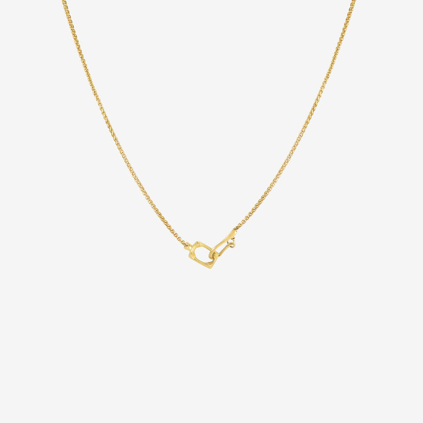 GABRIELLA KISS 18K & PEAR-SHAPED BLUE GREEN TOURMALINE PENDANT