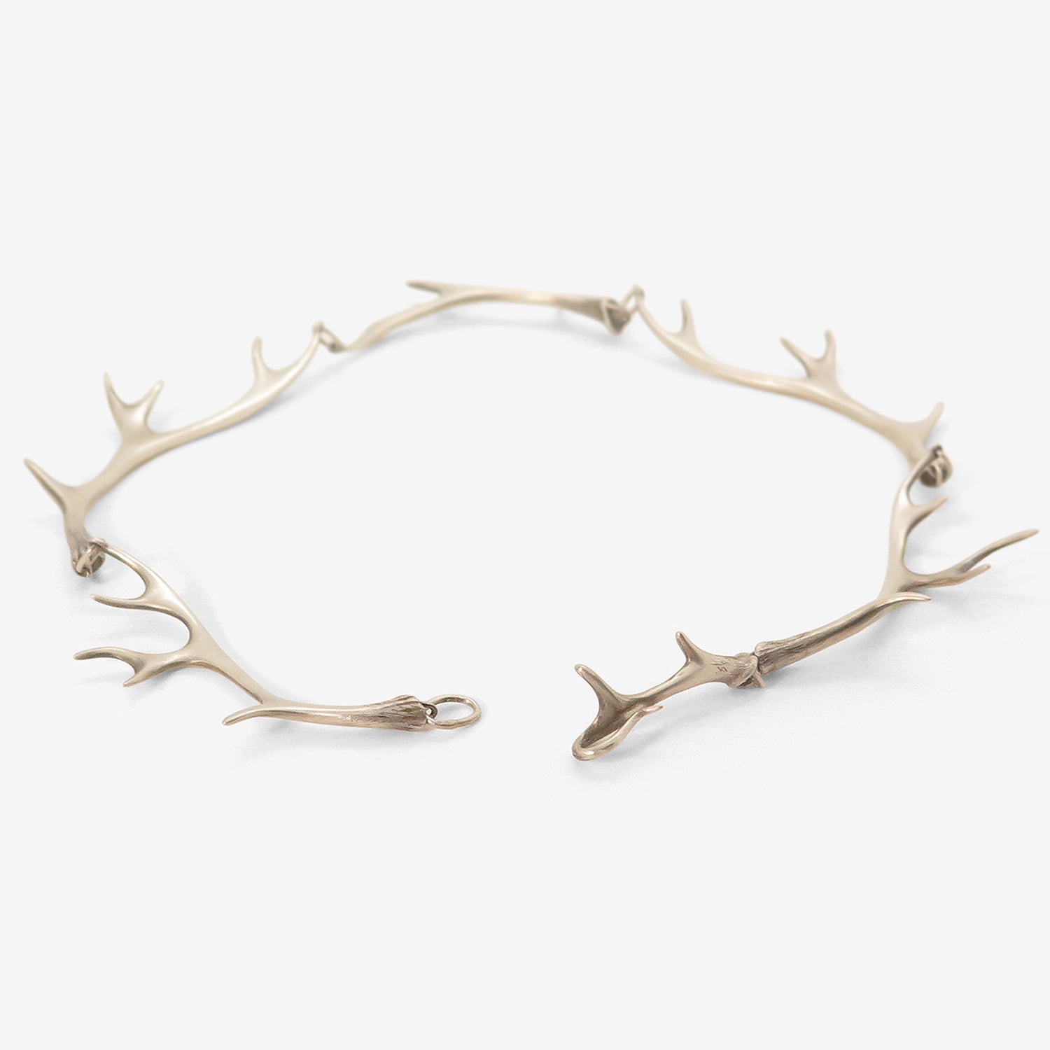 GABRIELLA KISS STERLING SILVER ANTLER NECKLACE