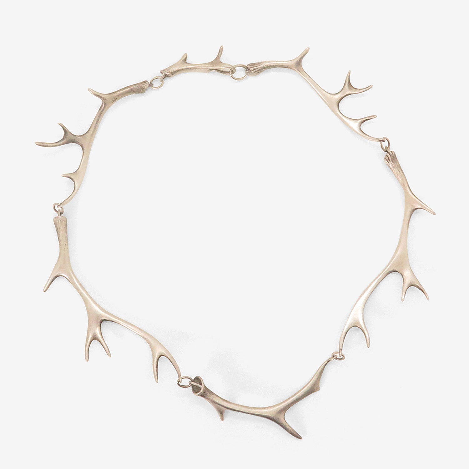 GABRIELLA KISS STERLING SILVER ANTLER NECKLACE