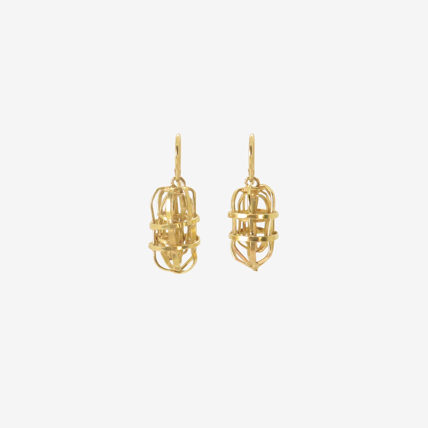 JUDY GEIB 18K JAPANESE LANTERN EARRINGS