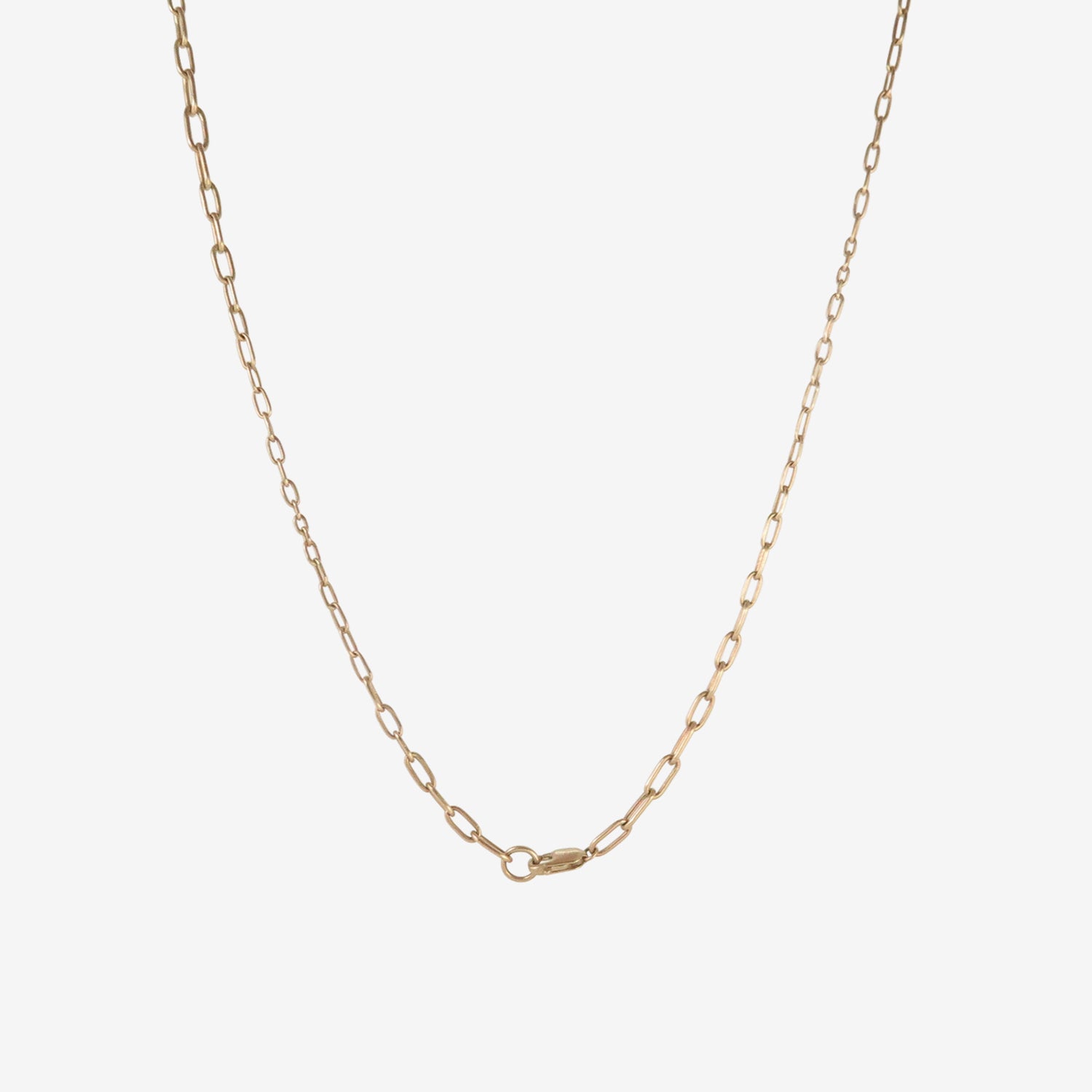 LOLA BROOKS 14K HANDMADE RANDOM TAPER CHAIN, 22"