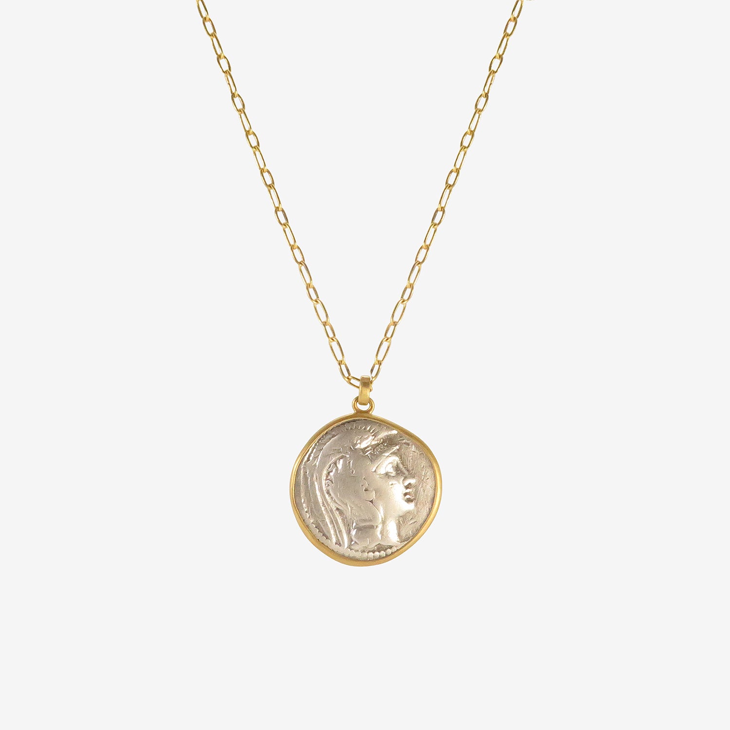 Buy Greek Owl of Athena Coin Necklace. Owl Necklace, Athena Owl Necklace.  Coin Jewelry Online at desertcartINDIA