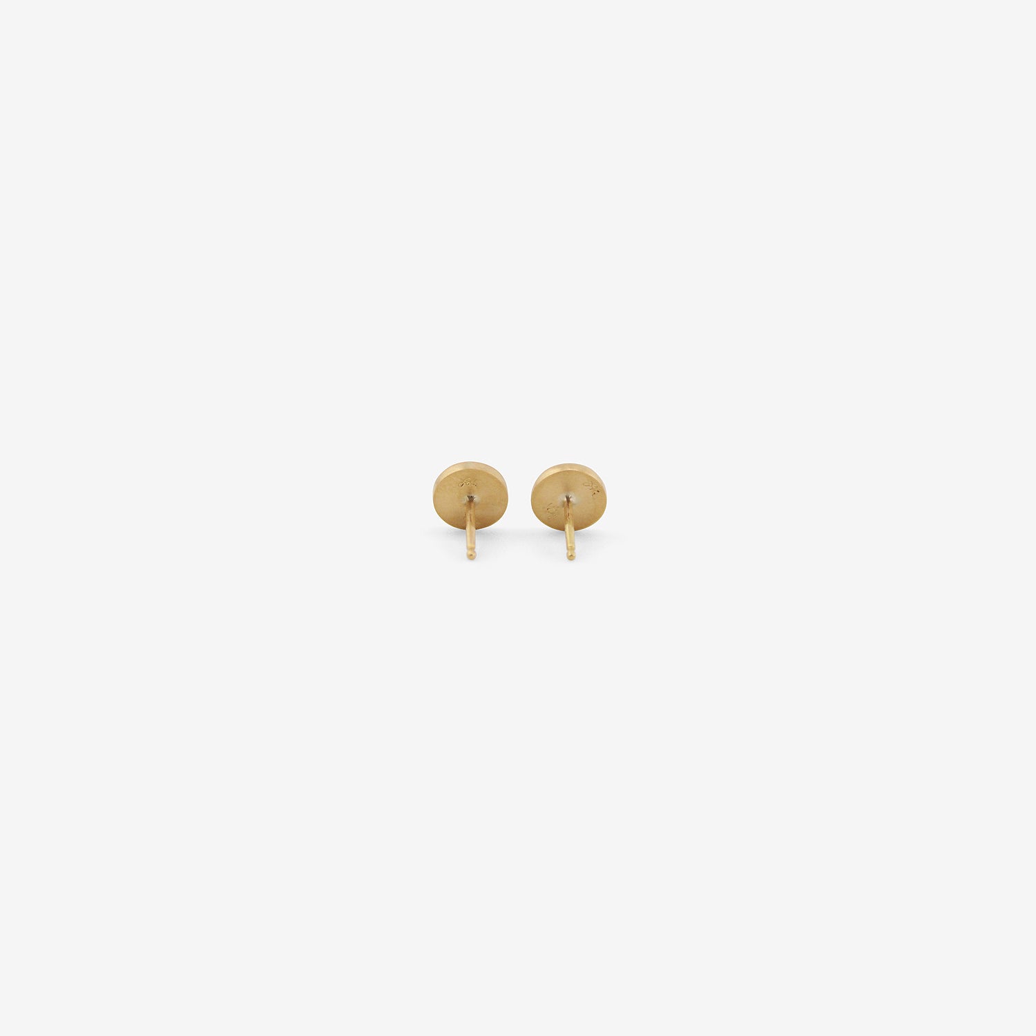 LOLA BROOKS 18K & ROUND ROSE-CUT WHITE SAPPHIRE STUDS, 1.91CT