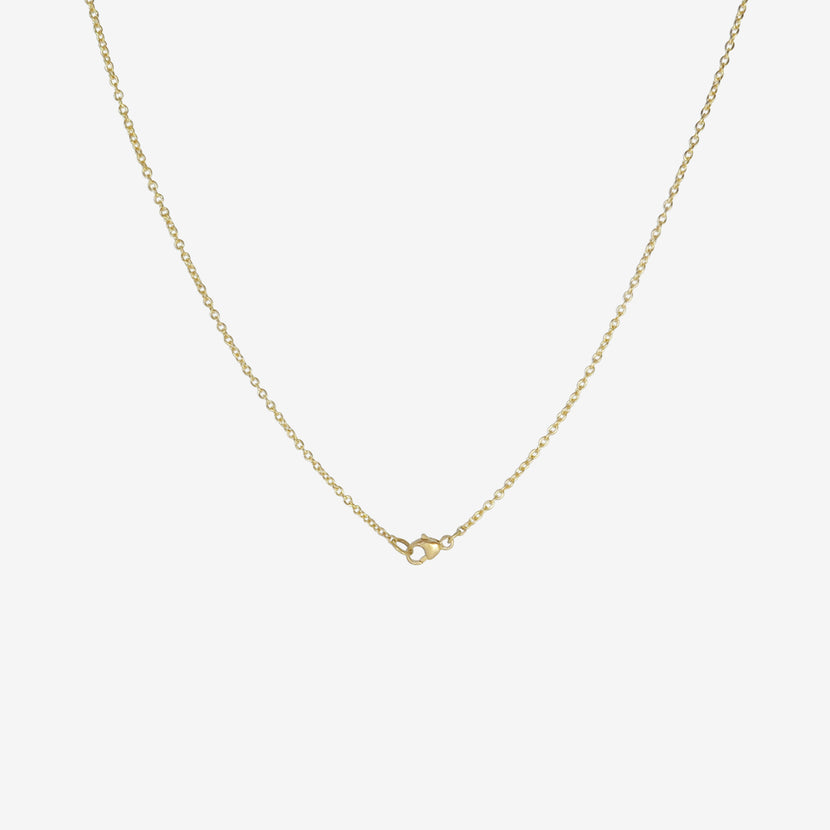 LOLA BROOKS 18K & STORMY SAPPHIRE SEQUIN PEBBLE PENDANT, 4.39CT