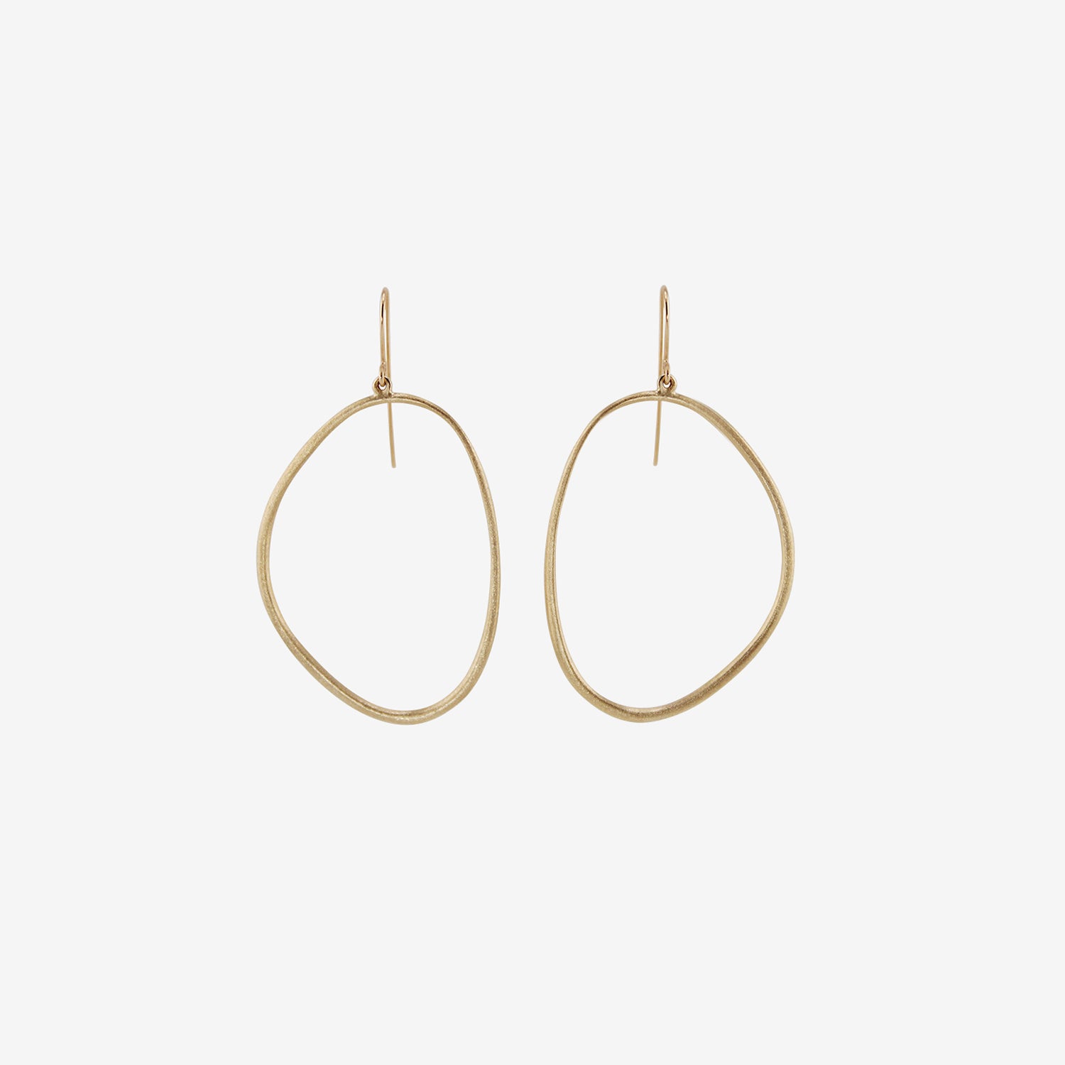 NICOLE LANDAW 14K AVIATOR EARRINGS