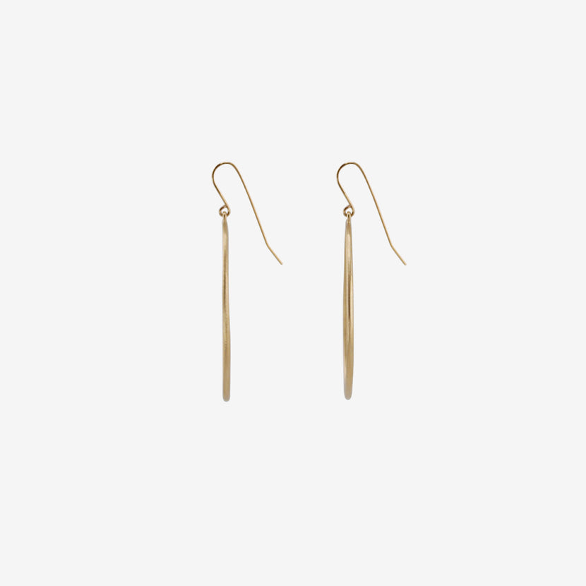 NICOLE LANDAW 14K AVIATOR EARRINGS
