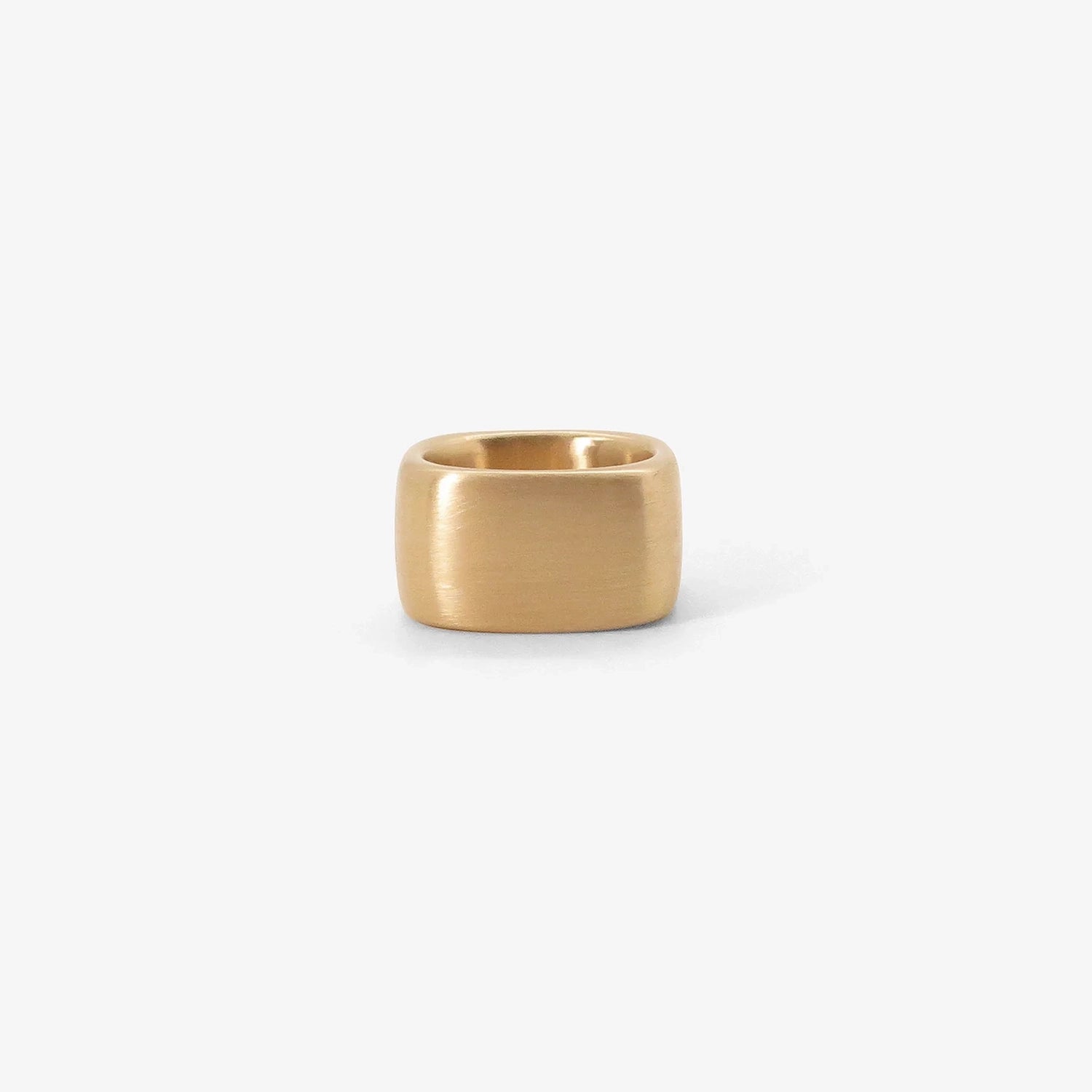 NICOLE LANDAW 14K CUSHION SQUARE BAND