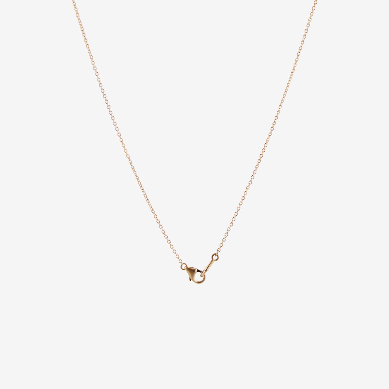 NICOLE LANDAW 14K & GREEN BLUE TOURMALINE PRONG-SET NARRATOR NECKLACE