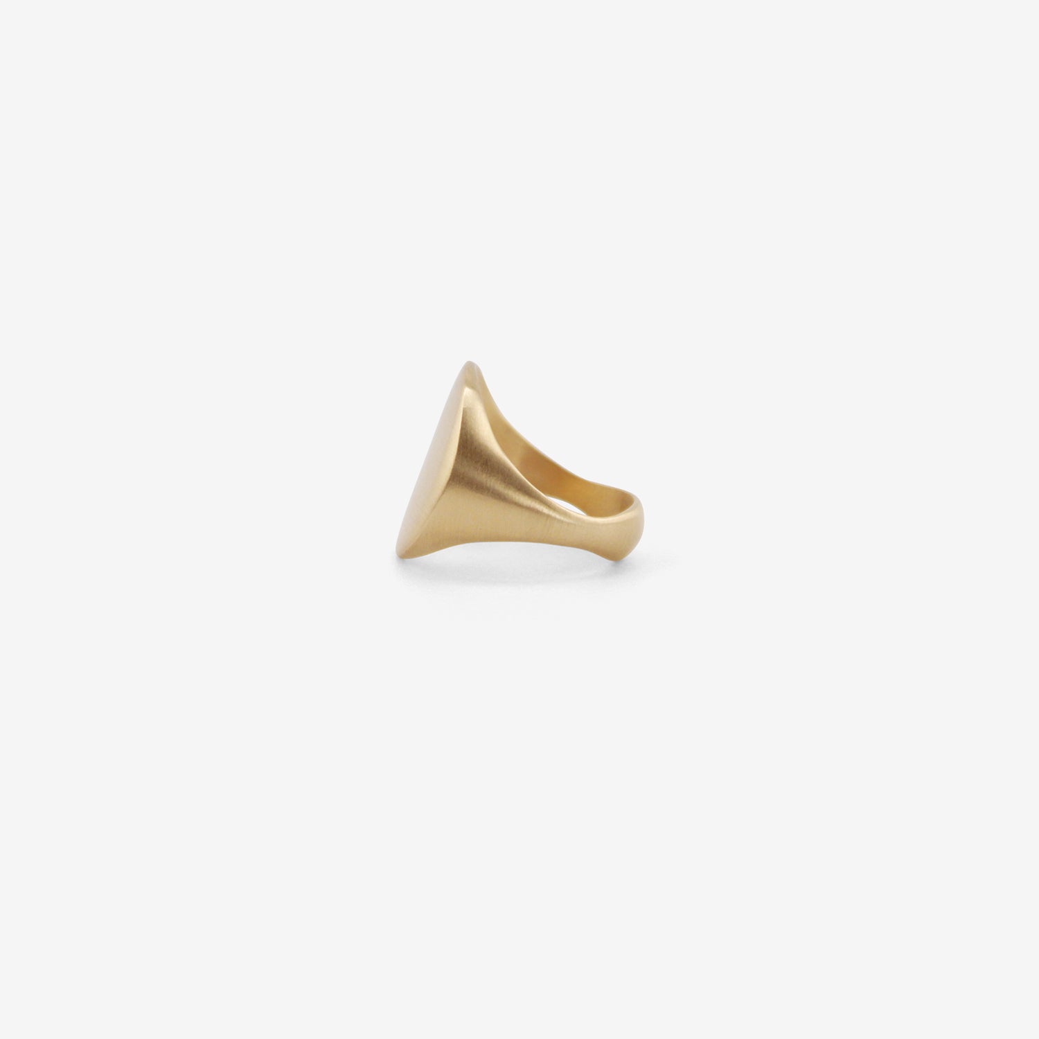 NICOLE LANDAW 14K & DIAMOND STARBURST SIGNET RING