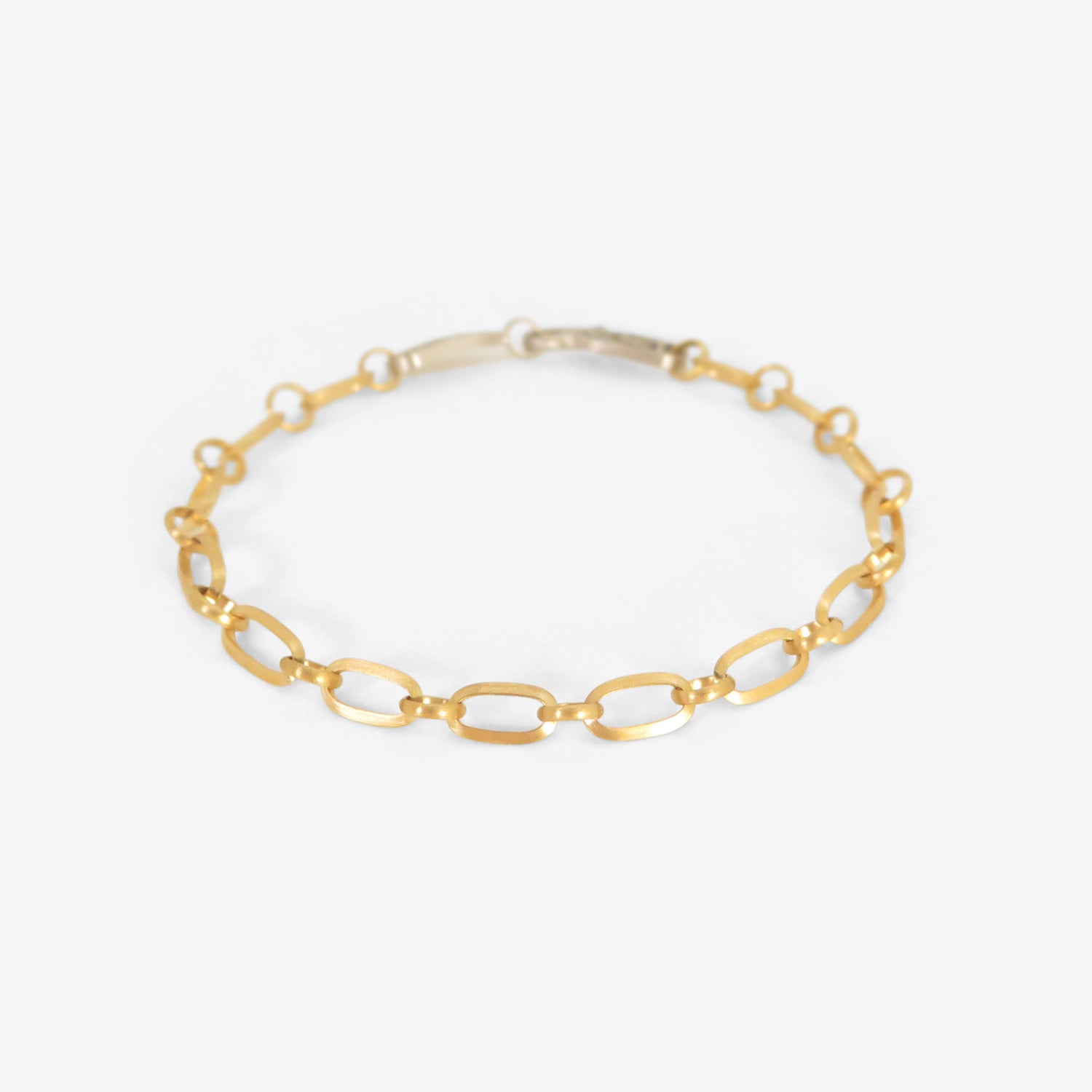NIKOLLE RADI 18K & PLATINUM FRIEZE CHAIN BRACELET