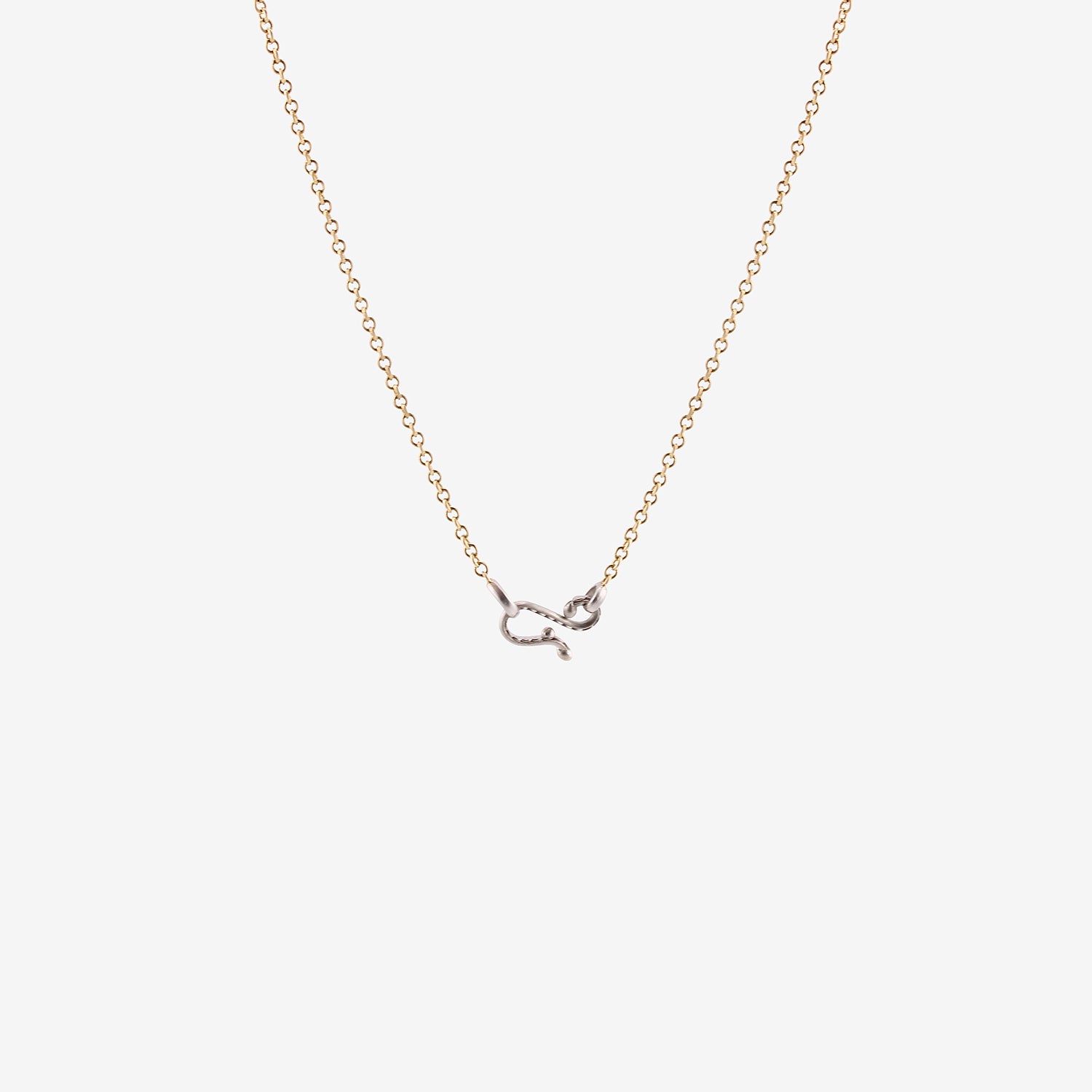 NIKOLLE RADI 18K & PLATINUM LOOPY NECKLACE WITH EMERALDS
