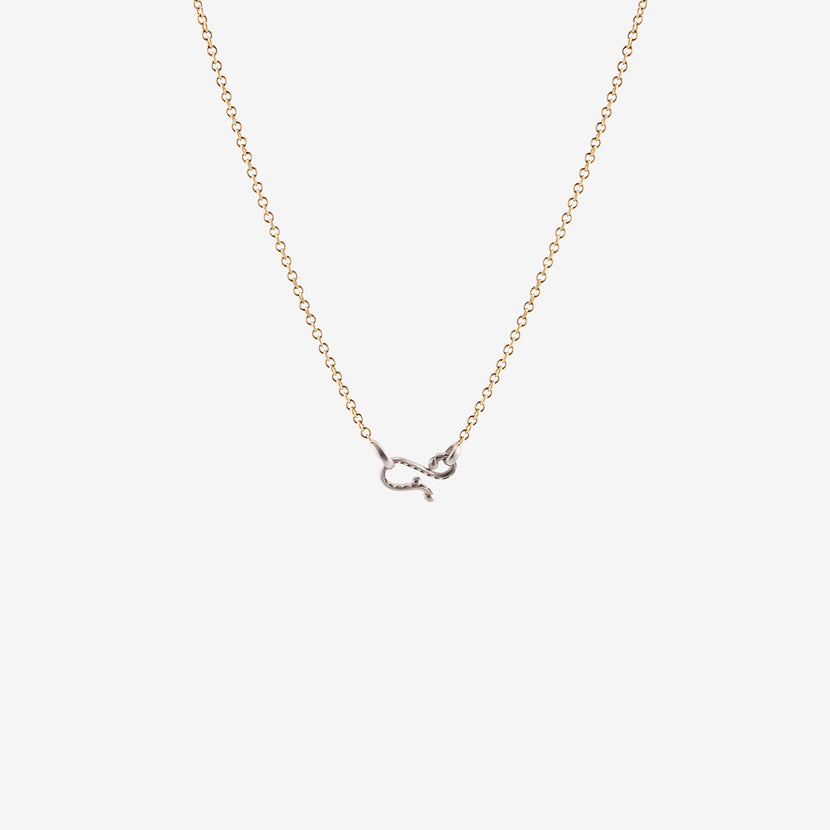 NIKOLLE RADI 18K & PLATINUM LOOPY NECKLACE WITH EMERALDS