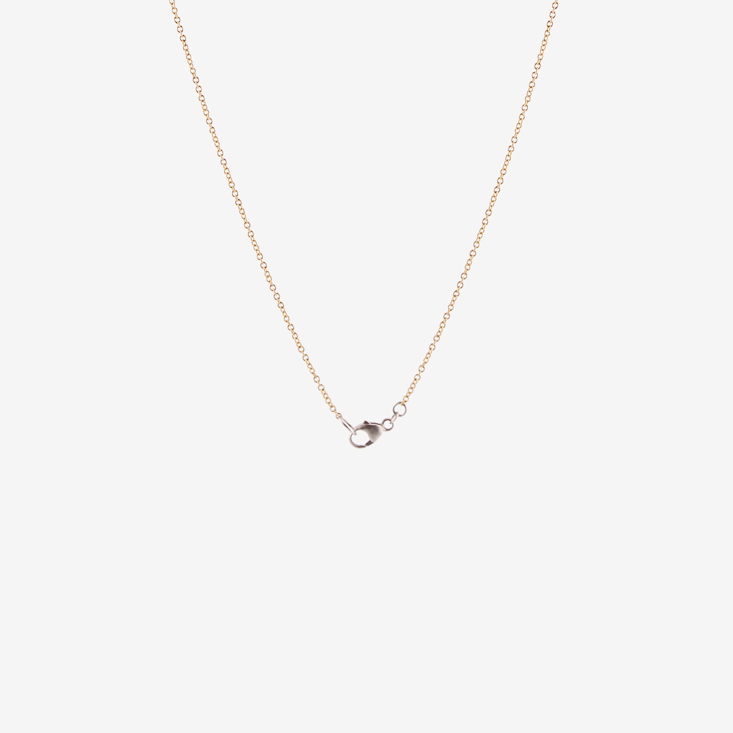 NIKOLLE RADI 18K & PLATINUM STELLATION NECKLACE WITH ORANGE SAPPHIRE, 1.41CT