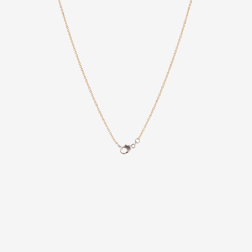 NIKOLLE RADI 18K & PLATINUM STELLATION NECKLACE WITH ORANGE SAPPHIRE, 1.41CT