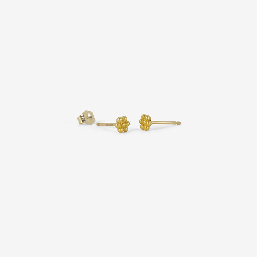PROUNIS 22K ROSETTE STUDS