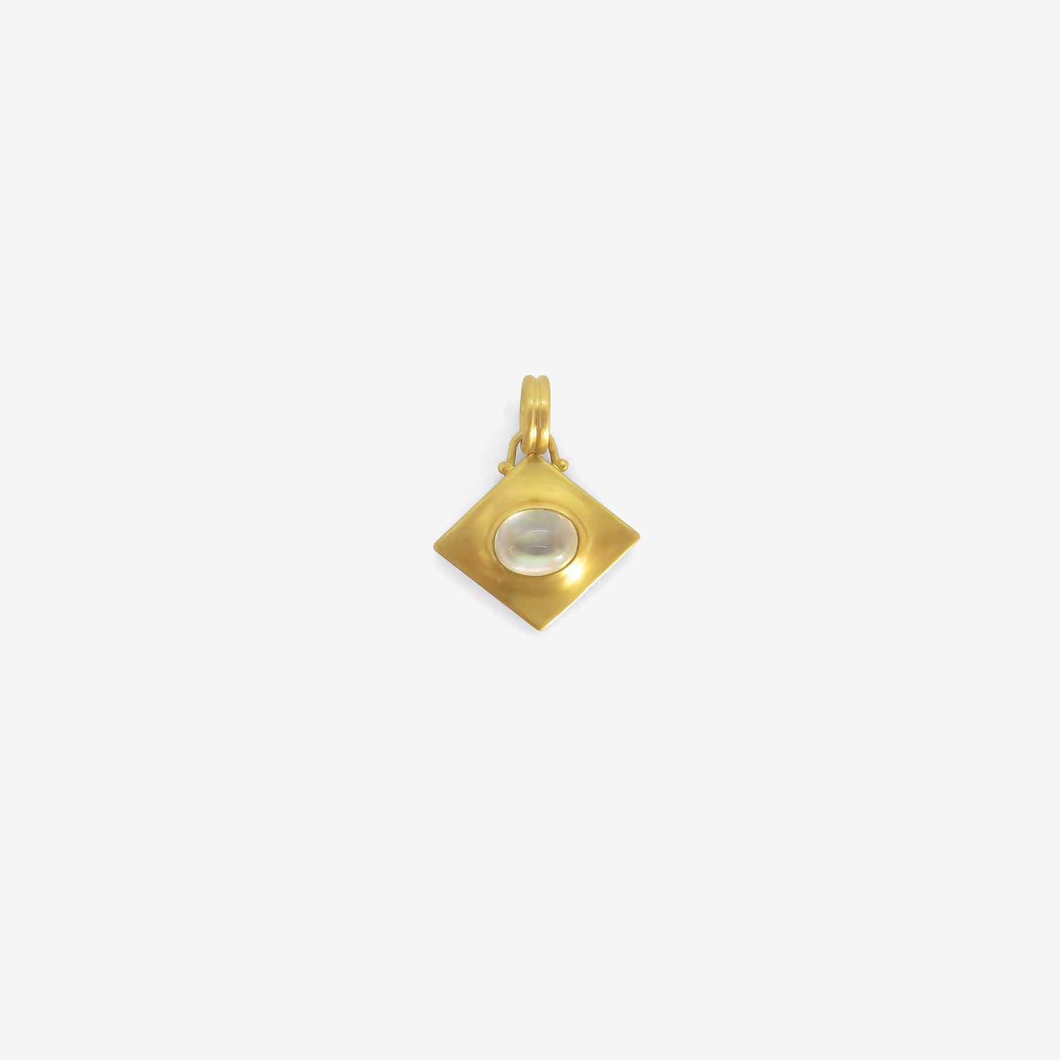 PROUNIS 22K & MOONSTONE QUAD PENDANT