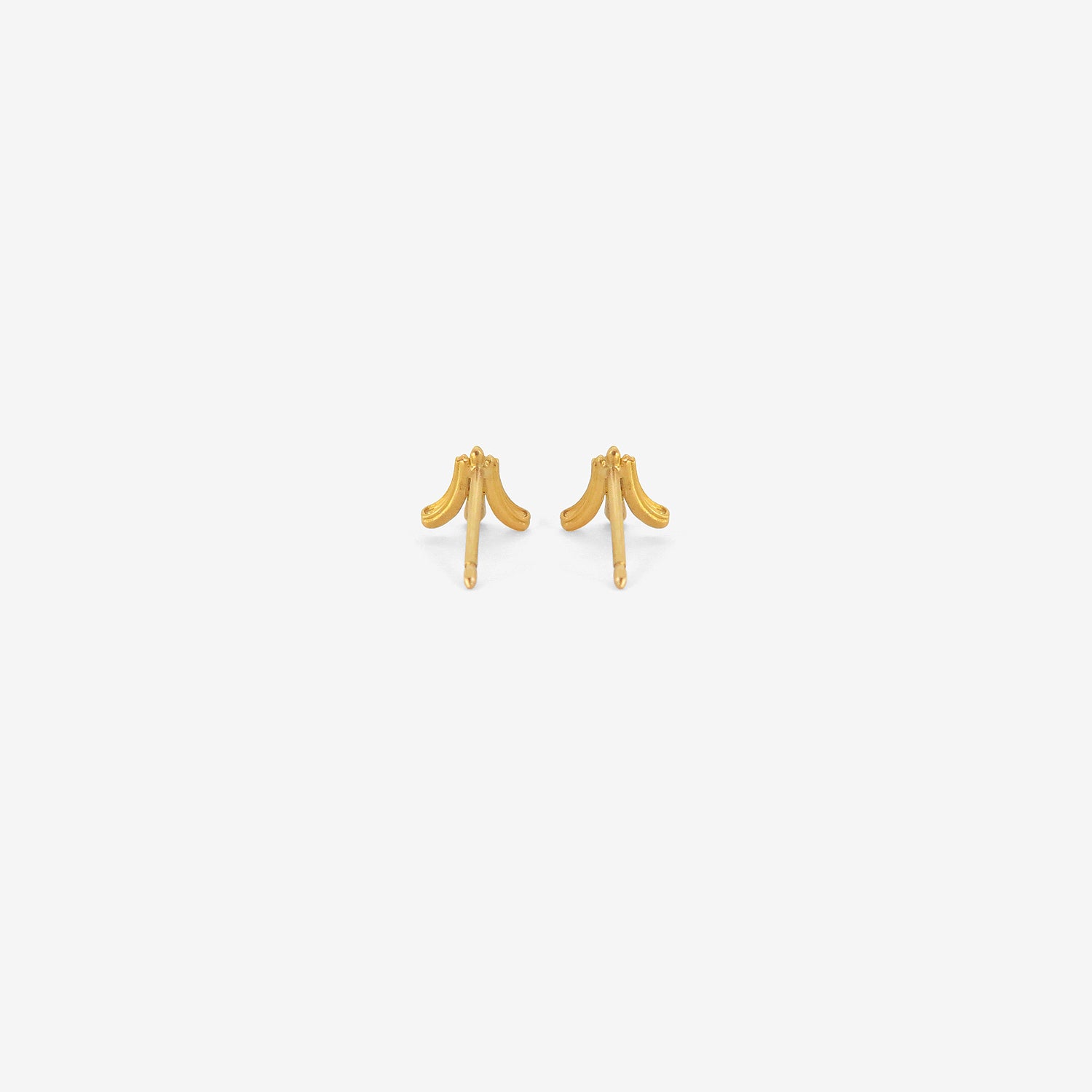 PROUNIS 22K OSIER STUDS