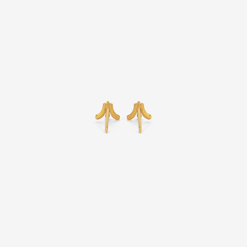 PROUNIS 22K OSIER STUDS