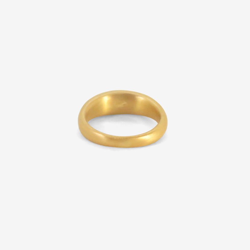 PROUNIS 22K PALM BRANCH RING