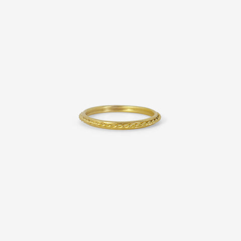 PROUNIS 22K YELLOW GOLD CHORDA BAND