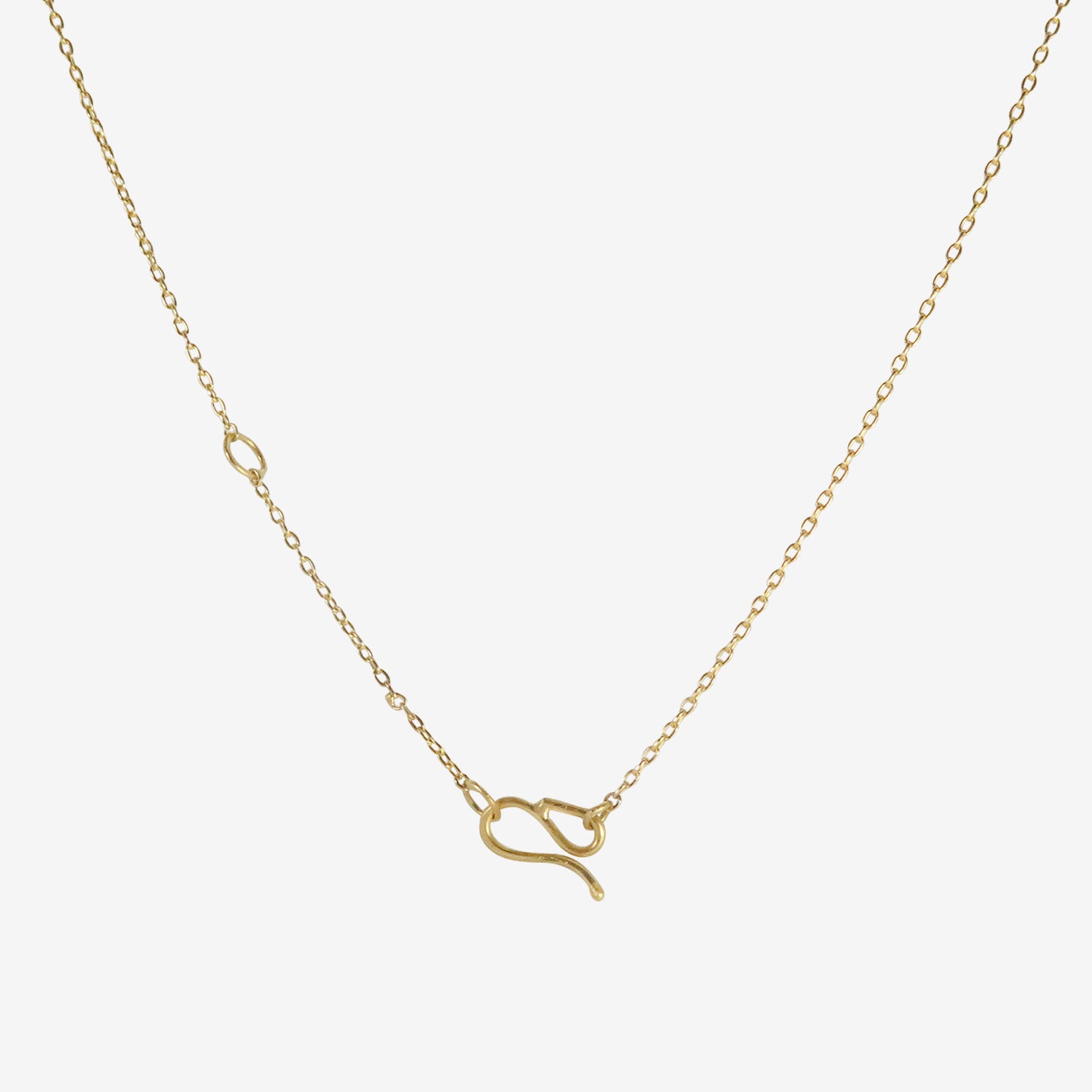 ROSANNE PUGLIESE 18K & RECTANGULAR GREEN TOURMALINE MINI GEM PENDANT