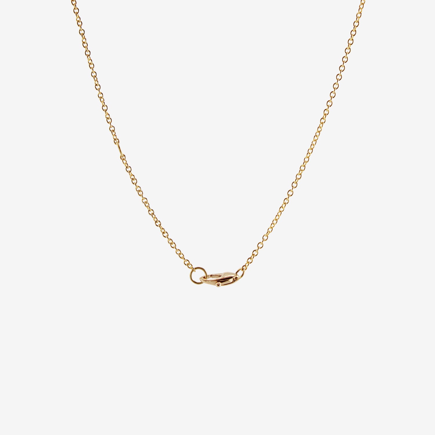 ROSANNE PUGLIESE 22K & RADIANT-CUT WHITE DIAMOND NECKLACE, .93CT