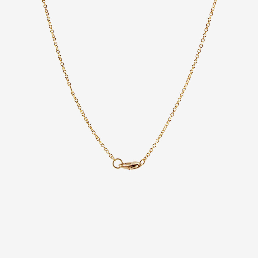 ROSANNE PUGLIESE 22K & RADIANT-CUT WHITE DIAMOND NECKLACE, .93CT