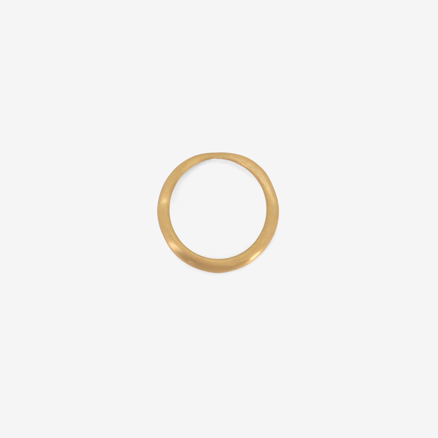 ROSANNE PUGLIESE 22K WAVE RING, SIZE 6 1/2